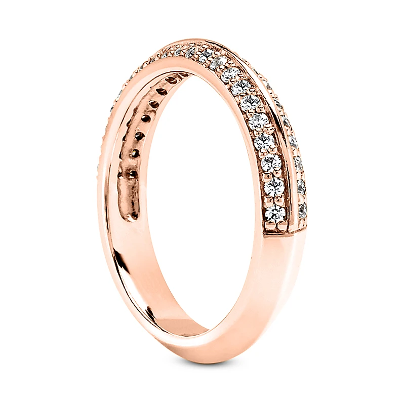 14K White Gold Prong Diamond Engagement Ring Band 0.23ct 8 14K White Gold Prong Diamond Engagement Ring Band 0.23ct - Image 6