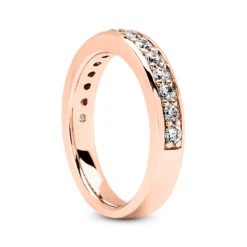 14K White Gold Prong Set Diamond Engagement Ring Band 0.30ct -Its Hot Jewelry Shop 14k gold designer diamond engagement ring band 030ct p 26396 back rose 20220426