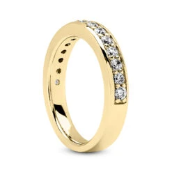 14K White Gold Prong Set Diamond Engagement Ring Band 0.30ct -Its Hot Jewelry Shop 14k gold designer diamond engagement ring band 030ct p 26396 back yellow 20220426