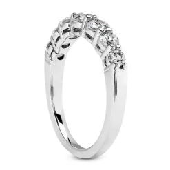 Ultra Thin 14K White Gold Designer Diamond Engagement Ring Band 0.37ct 11 Ultra Thin 14K White Gold Designer Diamond Engagement Ring Band 0.37ct -Its Hot Jewelry Shop 14k gold designer diamond engagement ring band 037ct p 26289 back white 20220426
