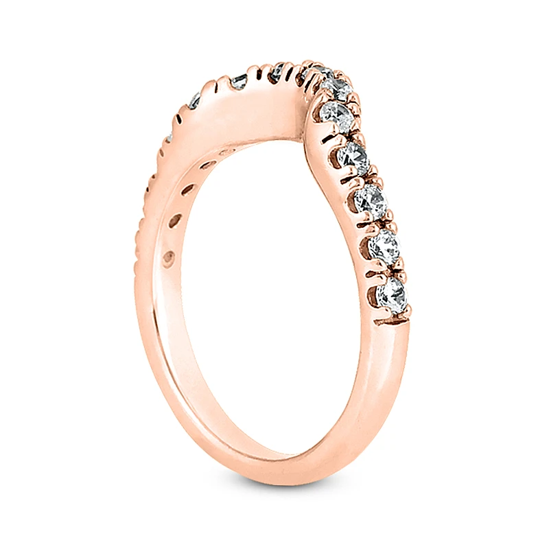 14K White Gold Designer Prong Set Diamond Engagement Ring Set 0.98ct 15 14K White Gold Designer Prong Set Diamond Engagement Ring Set 0.98ct - Image 13