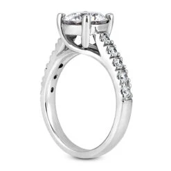 14K White Gold Designer Prong Set Diamond Engagement Ring Set 0.98ct 25 14K White Gold Designer Prong Set Diamond Engagement Ring Set 0.98ct -Its Hot Jewelry Shop 14k gold designer diamond engagement ring set 098ct p 26228 additional white