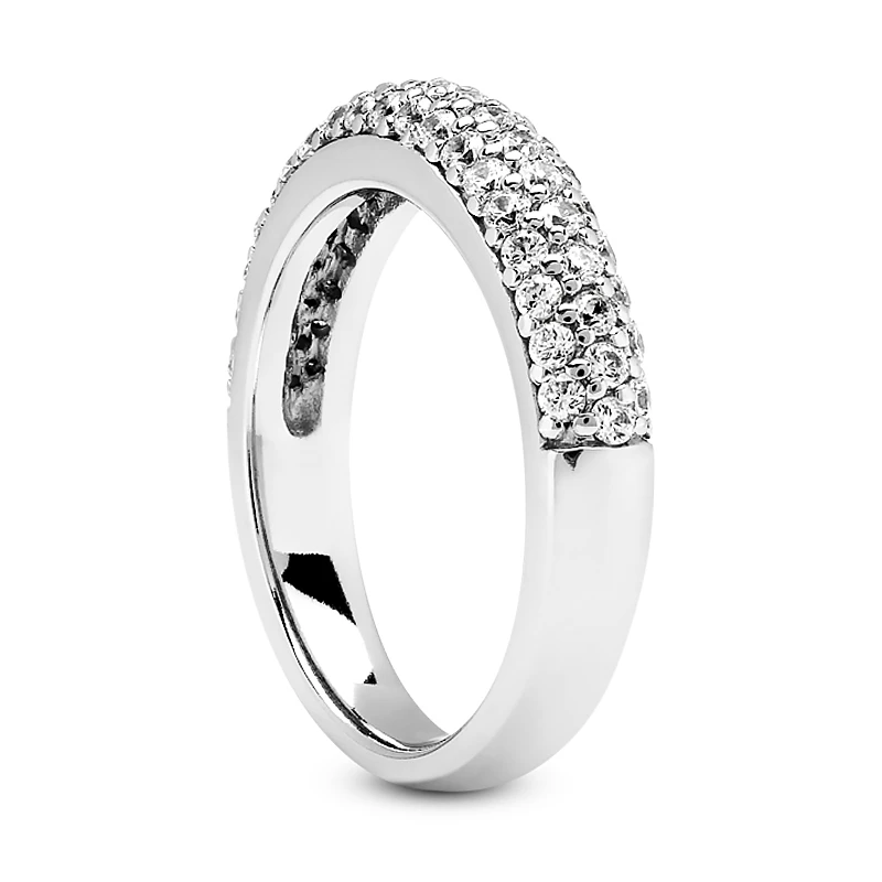 14K White Gold Designer Diamond Engagement Ring Set 1.77ct 17 14K White Gold Designer Diamond Engagement Ring Set 1.77ct - Image 15