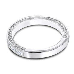 14K White Gold Designer Diamond Wedding Band For Women Princess Cut Diamonds 0.7ct 11 14K White Gold Designer Diamond Wedding Band For Women Princess Cut Diamonds 0.7ct -Its Hot Jewelry Shop 14k gold designer diamond wedding band for women princess cut diamonds 07ct backwh