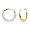 14K Yellow Gold Designer Pave Diamond Hoop Earrings For Women 1 Inch 1.7ct 1 14K Yellow Gold Designer Pave Diamond Hoop Earrings For Women 1 Inch 1.7ct -Its Hot Jewelry Shop 14k gold designer pave diamond hoop earrings for women 1 inch 17ct 803217 ye