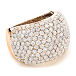 14K White Gold Designer Pave Diamond Ring For Women 5 Carat Wide Anniversary Band 10 14K White Gold Designer Pave Diamond Ring For Women 5 Carat Wide Anniversary Band -Its Hot Jewelry Shop 14k gold designer pave diamond ring 550ct p 6076 ro