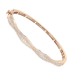 14K White Gold Diamond Bangle Bracelet For Women 1ct By Luxurman 10 14K White Gold Diamond Bangle Bracelet For Women 1ct By Luxurman -Its Hot Jewelry Shop 14k gold diamond bangle bracelet for women 1ct by luxurman ro