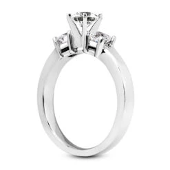14K White Gold Prong Set Diamond Designer Engagement Ring 0.84ct -Its Hot Jewelry Shop 14k gold diamond designer engagement ring 084ct p 28807 back white