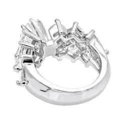 14K White Gold Diamond Designer Engagement Ring 3.56ct -Its Hot Jewelry Shop 14k gold diamond designer engagement ring 356ct p 29015 backwh