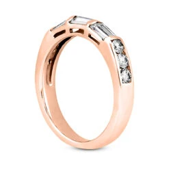 Thin 14K White Gold Diamond Designer Engagement Ring Band 0.76ct 13 Thin 14K White Gold Diamond Designer Engagement Ring Band 0.76ct -Its Hot Jewelry Shop 14k gold diamond designer engagement ring band 076ct p 25117 back rose 20220426