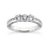 Thin 14K White Gold Diamond Designer Engagement Ring Band 0.77ct 1 Thin 14K White Gold Diamond Designer Engagement Ring Band 0.77ct -Its Hot Jewelry Shop 14k gold diamond designer engagement ring band 077ct p 28795 white