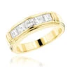14K Yellow Gold Diamond Designer Engagement Ring Band 1.50ct -Its Hot Jewelry Shop 14k gold diamond designer engagement ring band 150ct p 28651 ye