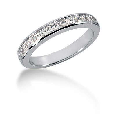 14K White Gold Diamond Designer Engagement Ring Set 1.60ct 4 14K White Gold Diamond Designer Engagement Ring Set 1.60ct - Image 2