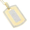 14K Yellow Gold Diamond Dog Tag Military Pendant 1.95ct 2 14K Yellow Gold Diamond Dog Tag Military Pendant 1.95ct -Its Hot Jewelry Shop 14k gold diamond dog tag military pendant 195ct p 6987 ye