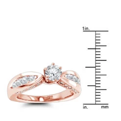 Affordable Round Cut Diamond Engagement Ring 1.24ct 14K White Gold 17 Affordable Round Cut Diamond Engagement Ring 1.24ct 14K White Gold -Its Hot Jewelry Shop 14k gold diamond engagement ring 124ct p 25730 rulerro