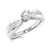 Affordable Round Cut Diamond Engagement Ring 1.24ct 14K White Gold 2 Affordable Round Cut Diamond Engagement Ring 1.24ct 14K White Gold -Its Hot Jewelry Shop 14k gold diamond engagement ring 124ct p 25730 wh