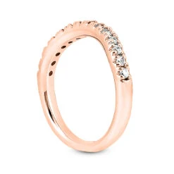 14K White Gold Handmade Diamond Engagement Ring Band 0.28ct 13 14K White Gold Handmade Diamond Engagement Ring Band 0.28ct -Its Hot Jewelry Shop 14k gold diamond engagement ring band 028ct p 24650 back rose 20220426