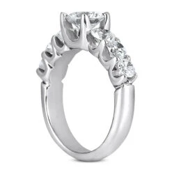 14K White Gold Diamond Engagement Ring Mounting 0.80ct 3.90mm 14 14K White Gold Diamond Engagement Ring Mounting 0.80ct 3.90mm -Its Hot Jewelry Shop 14k gold diamond engagement ring mounting 080ct p 26913 back white 20220426