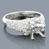 14K White Gold Diamond Engagement Ring Mounting 1.51ct -Its Hot Jewelry Shop 14k gold diamond engagement ring mounting 151ct p 40069