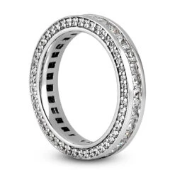 14K White Gold Diamond Eternity Band 1.93ct 14 14K White Gold Diamond Eternity Band 1.93ct -Its Hot Jewelry Shop 14k gold diamond eternity band 193ct p 24937 back white 20220426