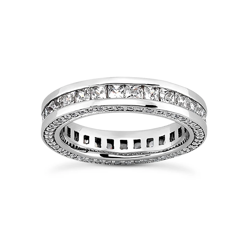 14K White Gold Diamond Eternity Band 1.93ct 3 14K White Gold Diamond Eternity Band 1.93ct