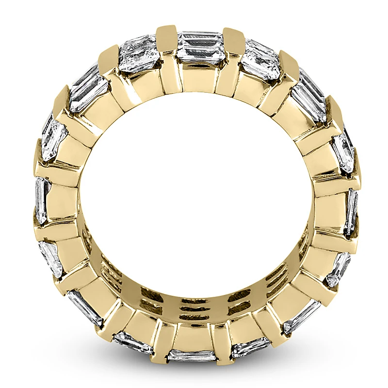 14K White Gold Diamond Eternity Ring 5.12ct 10 14K White Gold Diamond Eternity Ring 5.12ct - Image 8