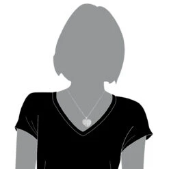 14K White Gold Diamond Heart Pendant 1.15ct -Its Hot Jewelry Shop 14k gold diamond heart pendant 115ct p 35836 bodwh