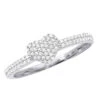 14K White Gold Diamond Heart Ring 0.25ct 1 14K White Gold Diamond Heart Ring 0.25ct -Its Hot Jewelry Shop 14k gold diamond heart ring 029ct wh