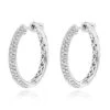 14K White Gold Diamond Hoop Earrings 1.75ct -Its Hot Jewelry Shop 14k gold diamond hoop earrings 175ct p 40964 wh