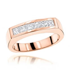 14K Yellow Gold Diamond Men's Wedding Band 0.60ct 4.5mm 10 14K Yellow Gold Diamond Men's Wedding Band 0.60ct 4.5mm -Its Hot Jewelry Shop 14k gold diamond mens wedding band 060ct p 25552 ro