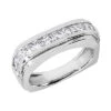 14K White Gold Diamond Men's Wedding Ring 1.54ct 1 14K White Gold Diamond Men's Wedding Ring 1.54ct -Its Hot Jewelry Shop 14k gold diamond mens wedding ring 154ct p 25569 white 20220426