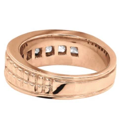 14K White Gold Diamond Men's Wedding Ring 2.10ct -Its Hot Jewelry Shop 14k gold diamond mens wedding ring 210ct p 25586 backro