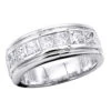 14K White Gold Diamond Men's Wedding Ring 2.10ct 1 14K White Gold Diamond Men's Wedding Ring 2.10ct -Its Hot Jewelry Shop 14k gold diamond mens wedding ring 210ct p 25586 wh