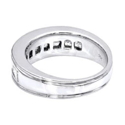 14K Yellow Gold Diamond Men's Wedding Ring 2.43ct -Its Hot Jewelry Shop 14k gold diamond mens wedding ring 243ct p 25590 backwh