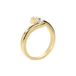 14K White Gold Diamond Right Hand Women's Ring 0.18ct 9 14K White Gold Diamond Right Hand Women's Ring 0.18ct -Its Hot Jewelry Shop 14k gold diamond right hand womens ring 018ct p 29747 back yellow