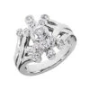 14K White Gold Diamond Right Hand Women's Ring 0.70ct 2 14K White Gold Diamond Right Hand Women's Ring 0.70ct -Its Hot Jewelry Shop 14k gold diamond right hand womens ring 070ct p 29726 white