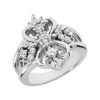 14K White Gold Diamond Right Hand Women's Ring 0.73ct 1 14K White Gold Diamond Right Hand Women's Ring 0.73ct -Its Hot Jewelry Shop 14k gold diamond right hand womens ring 073ct p 29783 white
