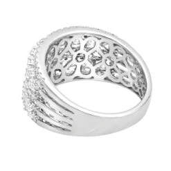 14K White Gold Diamond Ring For Women 2 Carat Unique Diamond Wedding Band 11 14K White Gold Diamond Ring For Women 2 Carat Unique Diamond Wedding Band -Its Hot Jewelry Shop 14k gold diamond ring for women 2 carat unique diamond wedding band backwh