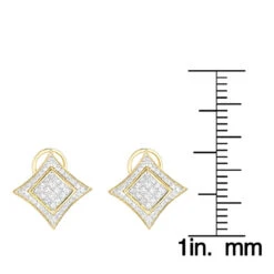 14K Yellow Gold Diamond Stud Earrings 1ct 13 14K Yellow Gold Diamond Stud Earrings 1ct -Its Hot Jewelry Shop 14k gold diamond stud earrings 105ct p 79 rulerye