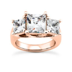 14K White Gold Diamond Three Stone Engagement Ring 0.64ct 13 14K White Gold Diamond Three Stone Engagement Ring 0.64ct -Its Hot Jewelry Shop 14k gold diamond three stone engagement ring 064ct p 24692 rose 20220426