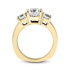 14K White Gold Diamond Three Stone Engagement Ring 1.25ct -Its Hot Jewelry Shop 14k gold diamond three stone engagement ring 125ct p 24738 additional yellow