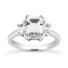 14K White Gold Diamond Three Stones Engagement Ring 0.90ct 1.6mm 2 14K White Gold Diamond Three Stones Engagement Ring 0.90ct 1.6mm -Its Hot Jewelry Shop 14k gold diamond three stones engagement ring 090ct p 24572 white 20220426