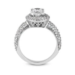 14K White Gold Diamond Unique Engagement Ring 1.21ct 4.1mm 19 14K White Gold Diamond Unique Engagement Ring 1.21ct 4.1mm -Its Hot Jewelry Shop 14k gold diamond unique engagement ring 121ct p 23699 additional white