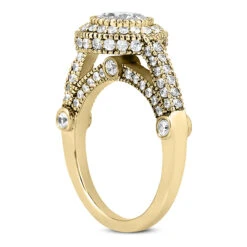 14K White Gold Diamond Unique Engagement Ring 1.23ct 15 14K White Gold Diamond Unique Engagement Ring 1.23ct -Its Hot Jewelry Shop 14k gold diamond unique engagement ring 123ct p 23777 back yellow 20220426