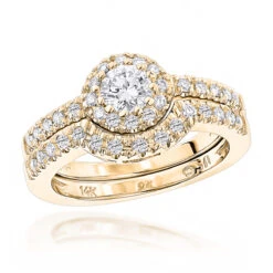 14K White Gold Diamond Unique Engagement Ring Set 0.77ct 8 14K White Gold Diamond Unique Engagement Ring Set 0.77ct -Its Hot Jewelry Shop 14k gold diamond unique engagement ring set 077ct p 23471 ye