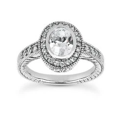14K White Gold Diamond Unique Engagement Ring Set 1.06ct 20 14K White Gold Diamond Unique Engagement Ring Set 1.06ct -Its Hot Jewelry Shop 14k gold diamond unique engagement ring set 106ct p 23710 back white 20220426