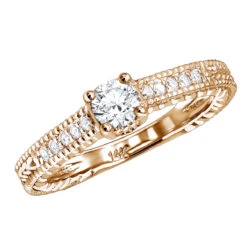 14K White Gold Diamond Vintage Engagement Ring 0.32ct 10 14K White Gold Diamond Vintage Engagement Ring 0.32ct -Its Hot Jewelry Shop 14k gold diamond vintage engagement ring 032ct p 24394 ro