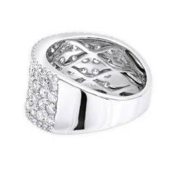 14K White Gold Diamond Wedding Band Or Cocktail Ring For Women 3ct By Luxurman -Its Hot Jewelry Shop 14k gold diamond wedding band or cocktail ring for women 3ct by luxurman backwh