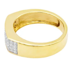 14K Black Plated Gold Diamond Wedding Bands Collection Piece .58ct -Its Hot Jewelry Shop 14k gold diamond wedding bands collection piece 58ct p 6648 backye