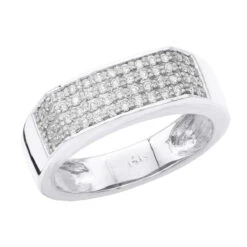 14K Black Plated Gold Diamond Wedding Bands Collection Piece .58ct -Its Hot Jewelry Shop 14k gold diamond wedding bands collection piece 58ct p 6648 wh